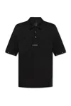 Givenchy Polo Con Logo In Black