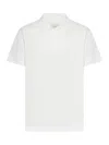 Givenchy White Polo Shirt With Logo Embroidery On The Front In Cotton Man In White