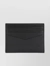 Givenchy Polyamide Fabric Slim Design Card Holder In Black