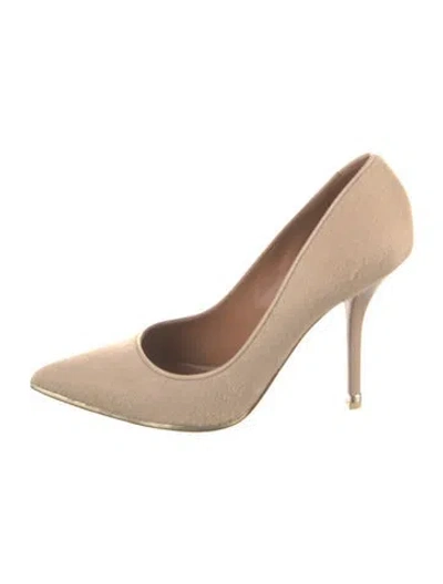Pre-owned Givenchy Ponyhair Pumps In Neutral