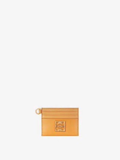 Givenchy Porte-cartes 4g En Cuir Box In Multicolor