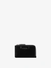 Givenchy Antigona Zipped Card Holder In Box Leather In Multicolor