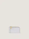 Givenchy Porte-cartes Zippé Lucky Charms En Cuir Box In White