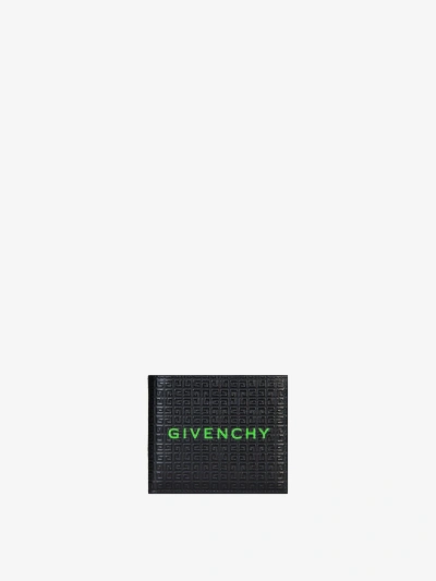 Givenchy Portefeuille  En Cuir Micro 4g In Black