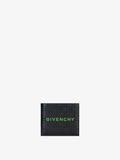 Givenchy Portefeuille  En Cuir Micro 4g In Multicolor