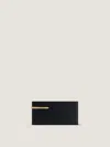 Givenchy Portefeuille Long Pinch En Cuir In Black