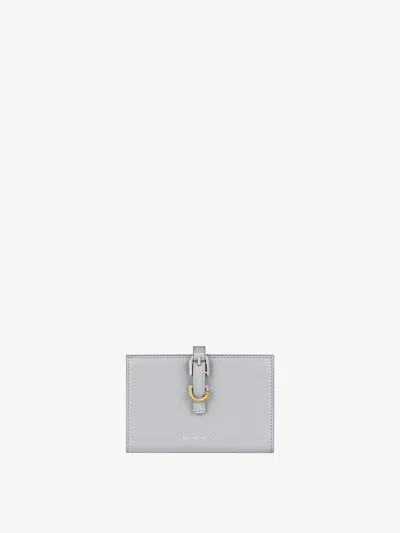 Givenchy Women's Voyou Wallet In Leather In Light Grey