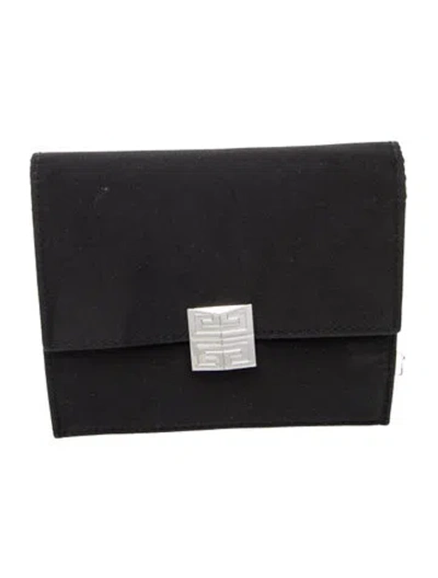 Pre-owned Givenchy Portfolio In Black