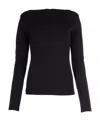 Givenchy Post-quality Lace Sweater In Black
