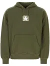 Givenchy Army Green Cotton Sweatshirt In Green