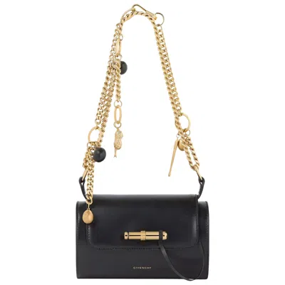 Pre-owned Givenchy Pout Small Flap With Strap Bag 'black' | Women's Size Onesize