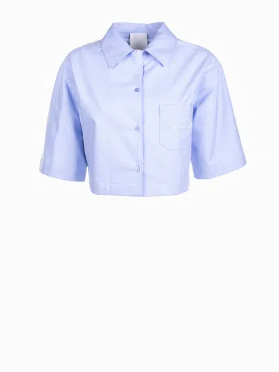 Givenchy Powder Blue Cotton Shirt