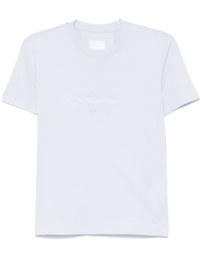 Givenchy Powder Blue Cotton T-shirt