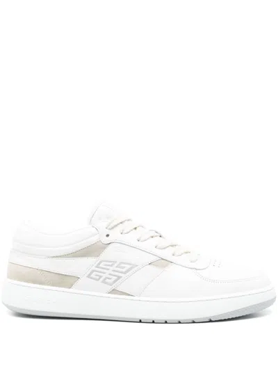 Givenchy Premium Front Lace-up Sneakers For Men In White