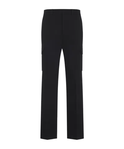GIVENCHY PRESSED-CREASE TROUSERS