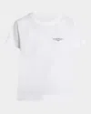 Givenchy Print Logo Short-sleeve Tee In White