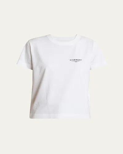 GIVENCHY PRINT LOGO SHORT-SLEEVE TEE