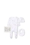 Givenchy Graphic-print Pajama Set In Grigio Bianco