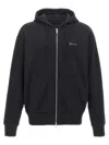 Givenchy Men Boxy Fit Hoodie With Zip And Pocket Base In Black