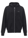 Givenchy Men Boxy Fit Hoodie With Zip And Pocket Base In Black