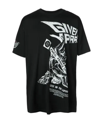 Givenchy Print T-shirt In Black