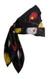 Givenchy Printed Asymmetric Top In Black