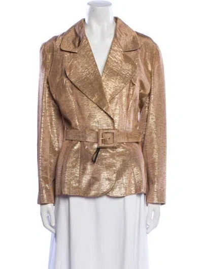 Pre-owned Givenchy Printed Blazer In Neutral