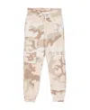Givenchy Printed Camouflage Sweatpants In Nude