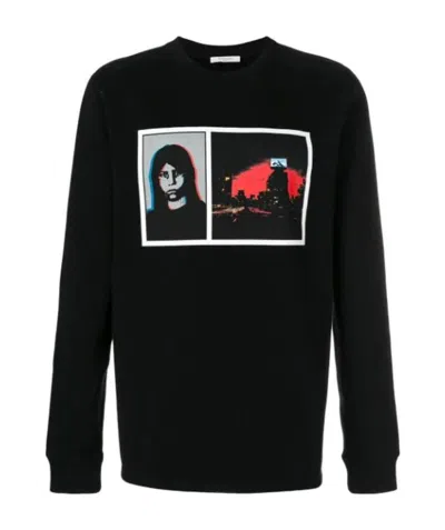Givenchy Printed Casual Sweater In Black