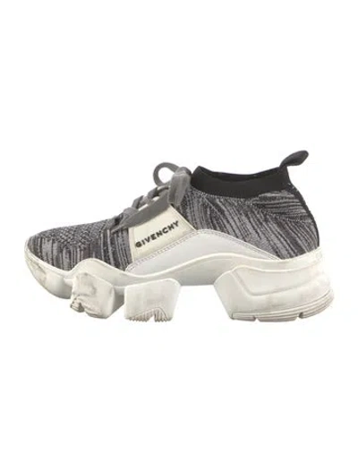 Pre-owned Givenchy Printed Chunky Sneakers In Gray