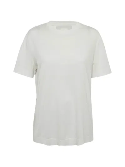 Pre-owned Givenchy Printed Crew-neck T-shirt In White