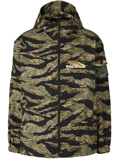 Givenchy Printed Jacket In Black