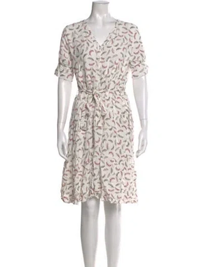 Pre-owned Givenchy Printed Knee-length Dress In Multi