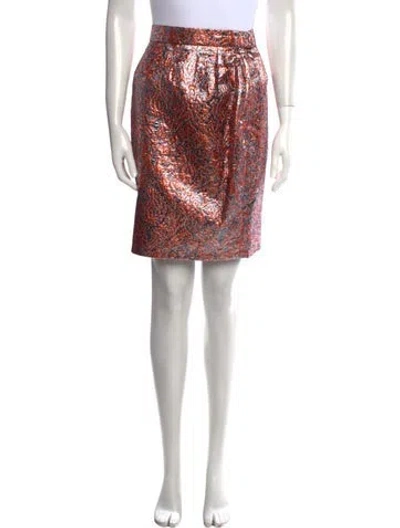 Pre-owned Givenchy Printed Knee-length Skirt