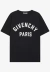 Givenchy Short-sleeve Logo T-shirt In Black