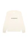 Givenchy Printed Long-sleeve T-shirt In Neutral