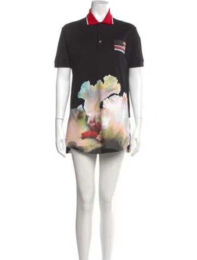 Pre-owned Givenchy Printed Mini Dress In Black