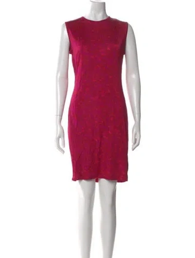 Pre-owned Givenchy Printed Mini Dress In Multi