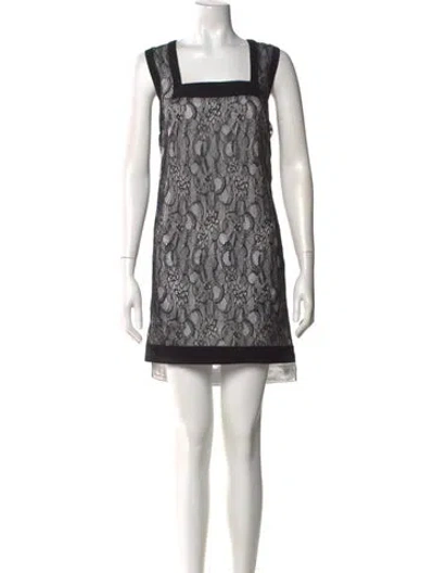 Pre-owned Givenchy Printed Mini Dress In Multi