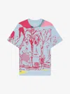 Givenchy Printed Multicolor T-shirt In Cotton