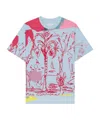Givenchy Printed Multicolor T-shirt In Cotton In Colorful