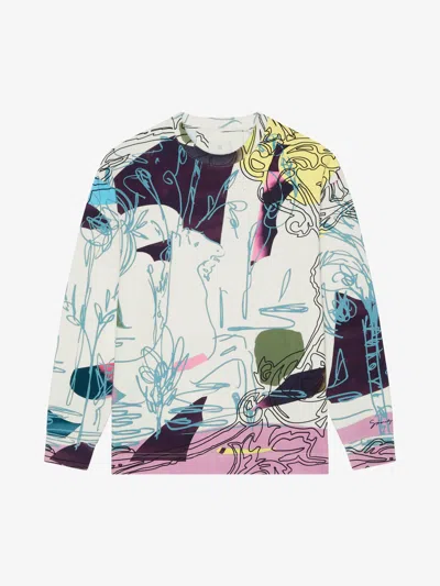 Givenchy Printed Multicolor T-shirt In Cotton In Multicolored