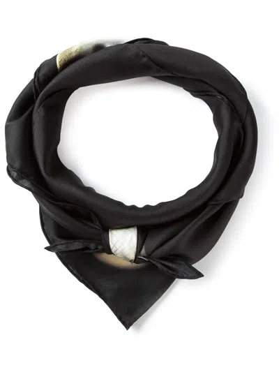 Givenchy Printed Scarf In Black