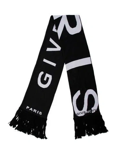 Pre-owned Givenchy Printed Scarf In Black