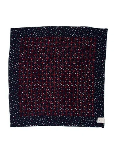 Pre-owned Givenchy Printed Scarf In Blue