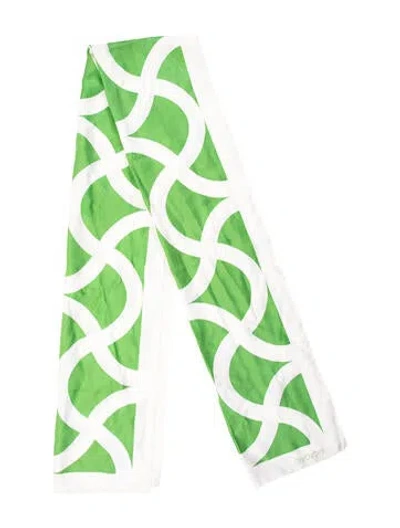 Pre-owned Givenchy Printed Scarf In Neutral
