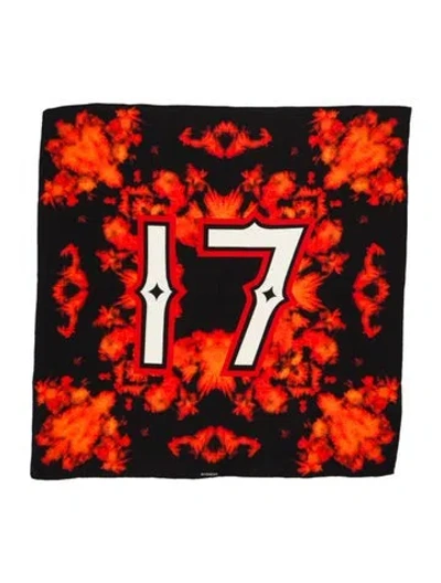 Pre-owned Givenchy Printed Scarf W/ Tags In Multi