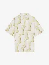 GIVENCHY PRINTED SHIRT IN COTTON SEERSUCKER