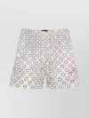 Givenchy Multicolor Monogram 72 Drawstring Pyjama Shorts