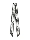 Givenchy Printed Silk Bandeau In White